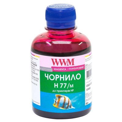 Чернила WWM HP №177 85 Magenta 200ml Фото
