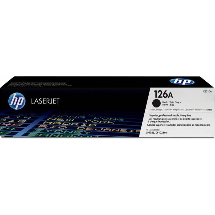 Картридж HP CLJ 126A black, для CP1025 Фото