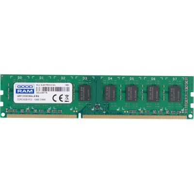 Модуль памяти для компьютера Goodram DDR3 8GB 1333 MHz Фото