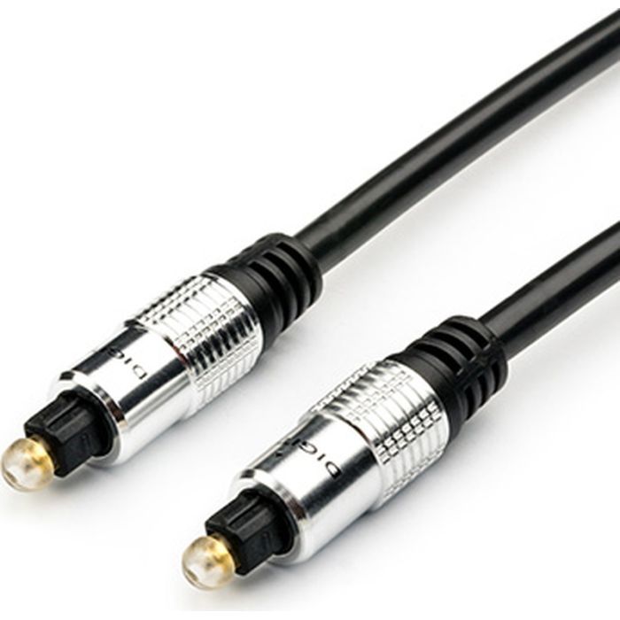 Кабель мультимедийный Atcom Optical Toslink 5.0m Фото