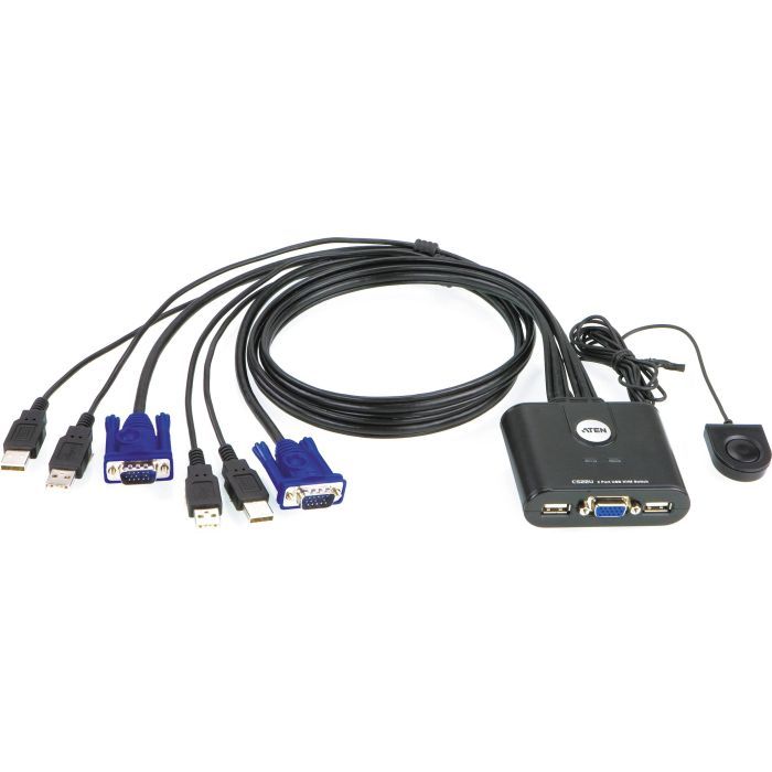 Коммутатор KVM Aten CS22U Фото