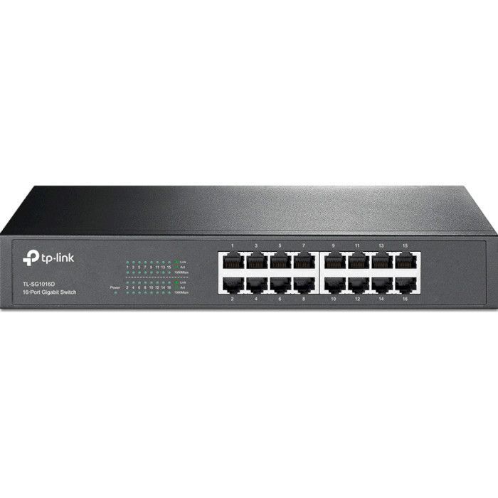 Коммутатор сетевой TP-Link TL-SG1016D Фото