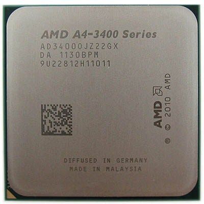 Процессор AMD A4-3400 Фото