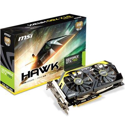 Видеокарта MSI GeForce GTX760 2048Mb HAWK Фото