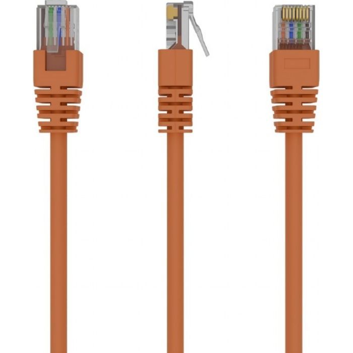 Патч-корд Cablexpert 0.5м, UTP, cat.5e, CCA, orange Фото