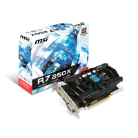 Видеокарта MSI Radeon R7 250X 1024Mb Фото