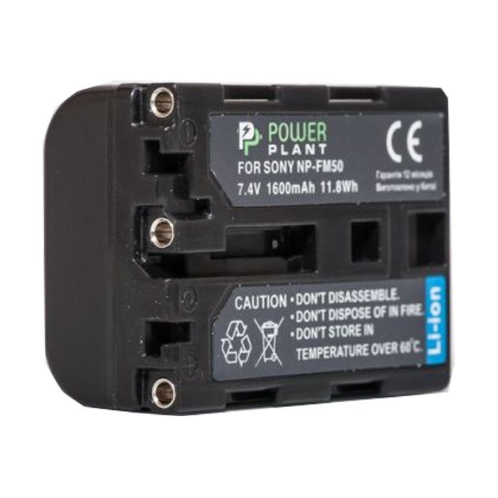 Аккумулятор к фото/видео PowerPlant Sony NP-FM50/QM51 Фото
