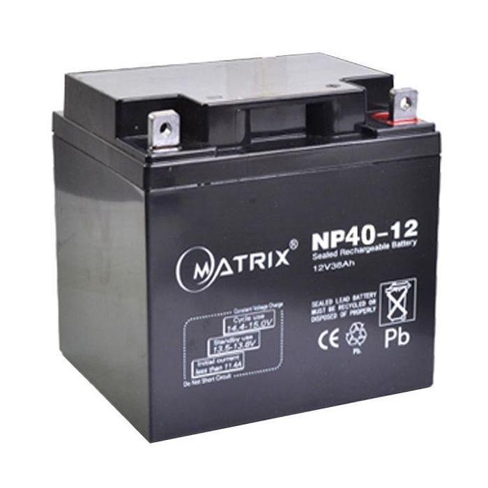 Батарея к ИБП Matrix 12V 40AH Фото