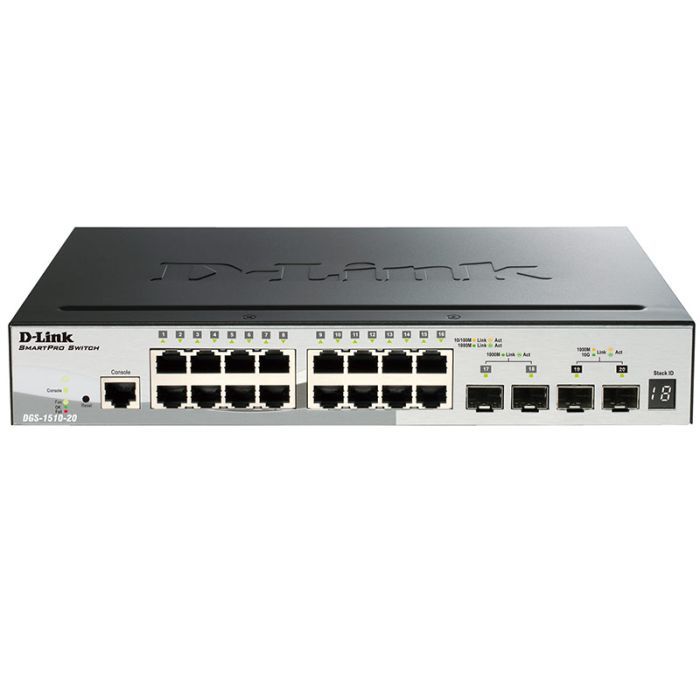 Коммутатор сетевой D-Link DGS-1510-20 Фото