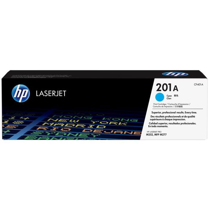 Картридж HP CLJ 201A Cyan Фото