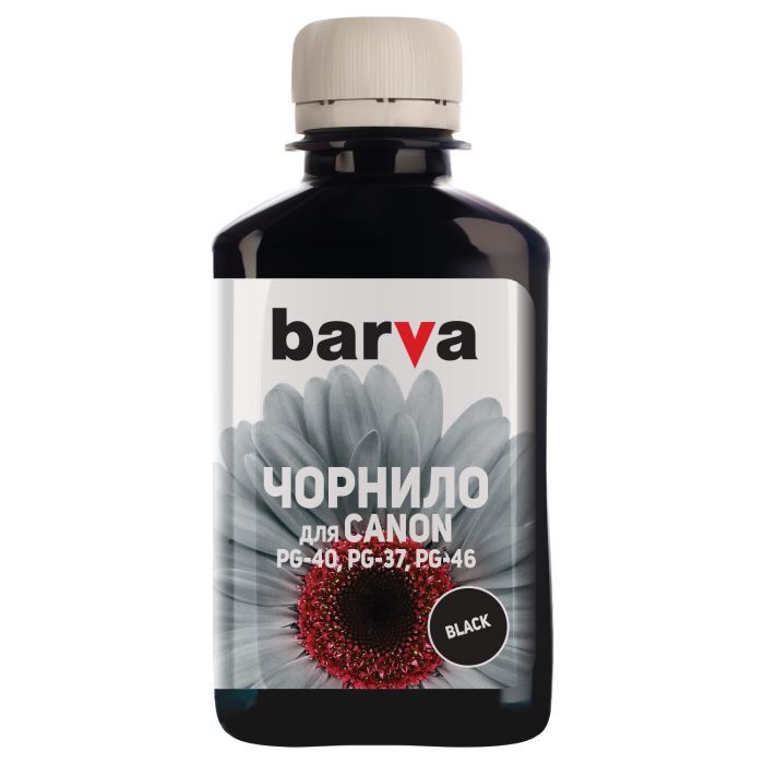 Чернила Barva CANON PG-40 180г BLACK Pigment Фото