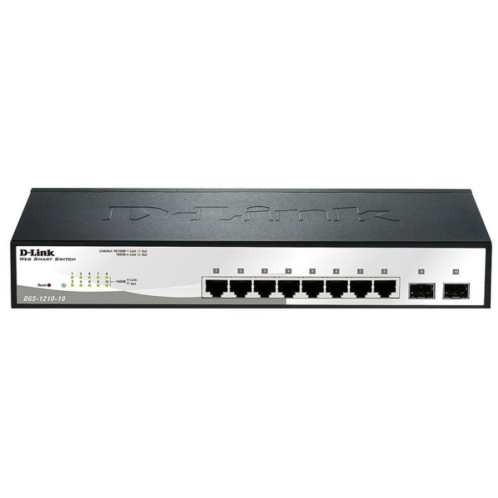 Коммутатор сетевой D-Link DGS-1210-10 Фото