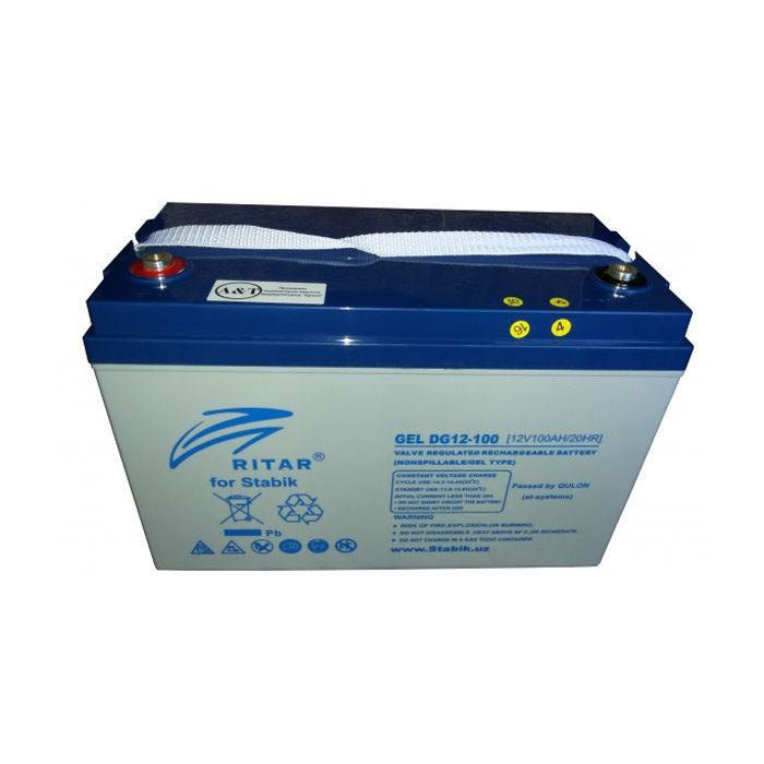 Батарея к ИБП Ritar GEL DG12-100, 12V-100Ah Фото