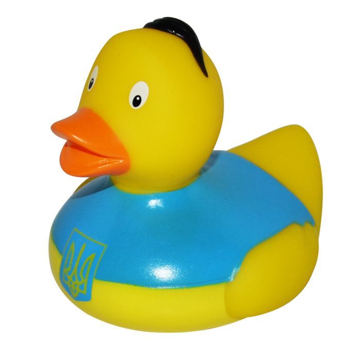 Игрушка для ванной Funny Ducks Утка Флаг Фото