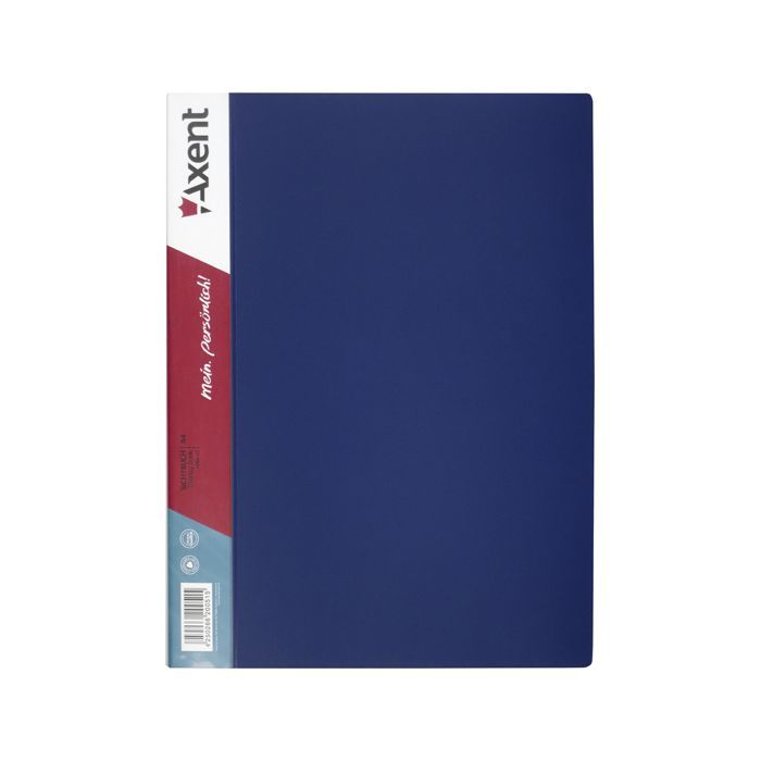 Папка с файлами Axent 60 sheet protectors, blue Фото