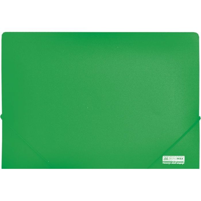 Папка на резинках Buromax А4, JOBMAX, green Фото