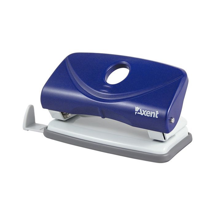 Дырокол Axent Welle-2 plastic, 10sheets, blue Фото