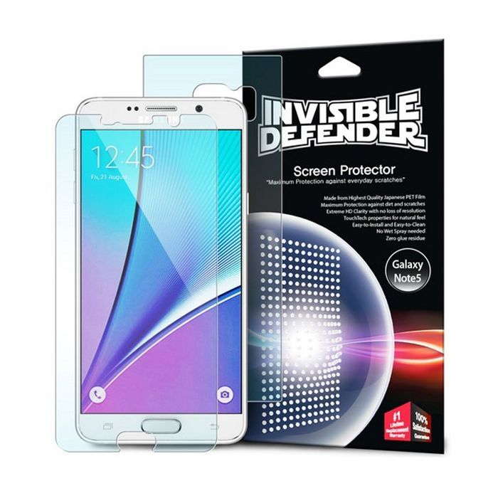 Пленка защитная Ringke для телефона Samsung Galaxy Note 5 Фото