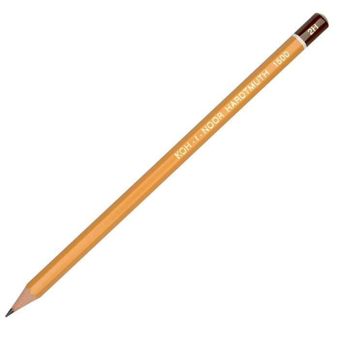 Карандаш графитный Koh-i-Noor 1500 2Н (поштучно) Фото