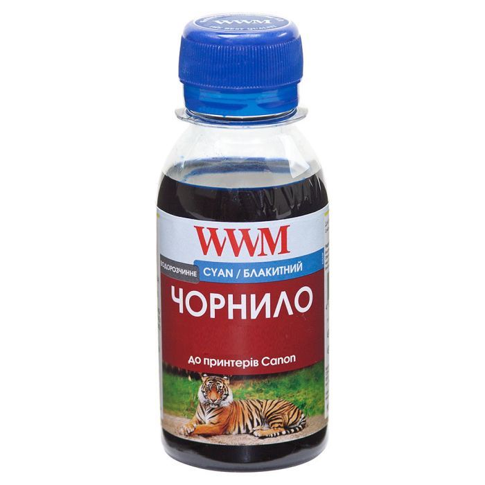 Чернила WWM Canon/HP/Lexmark 1000г Cyan Water-soluble Фото