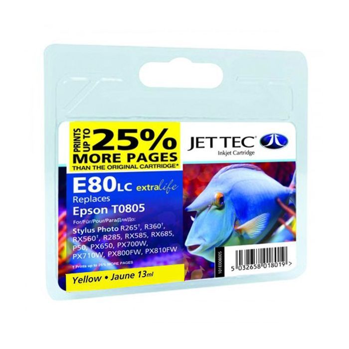 Картридж Jet Tec Epson StPh P50/PX660/PX720WD Yellow Фото