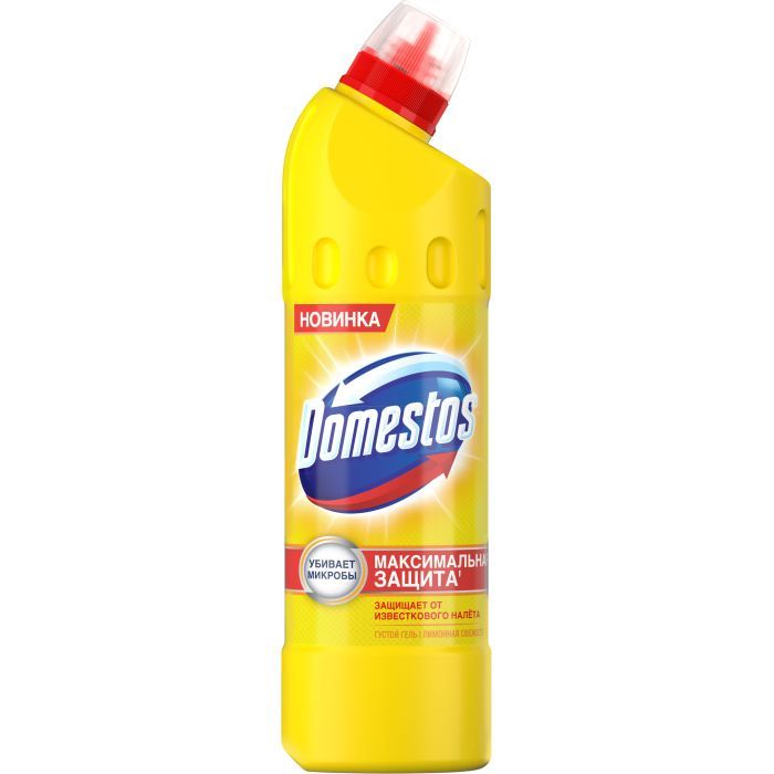 Жидкость для чистки ванн Domestos Лимонна Свіжість 1 л Фото