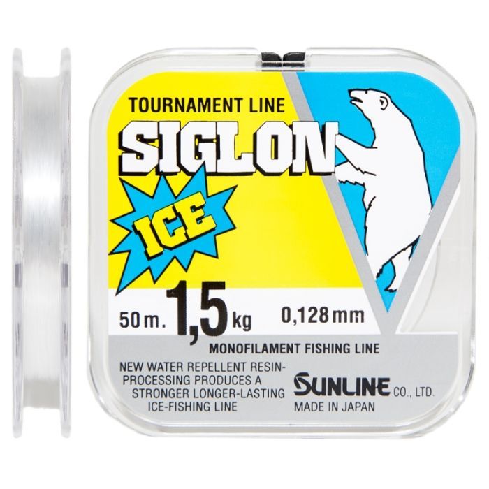 Леска Sunline SIGLON ICE 50м #0.6/0.128мм 1,5кг Фото