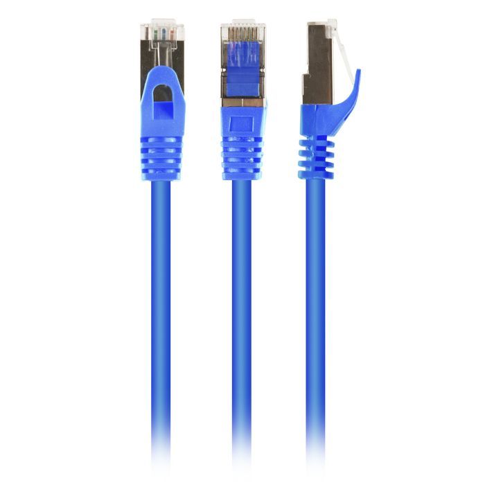 Патч-корд Cablexpert 0.5м S/FTP Cat 6A CU LSZH blue Фото