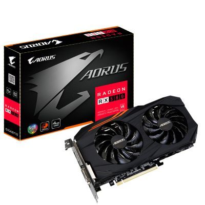 Видеокарта GIGABYTE Radeon RX 580 4096Mb AORUS Фото