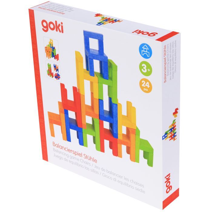 Развивающая игрушка Goki Балансирующие стулья Фото