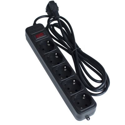 Сетевой фильтр питания Smartfortec 4.5m, black Фото