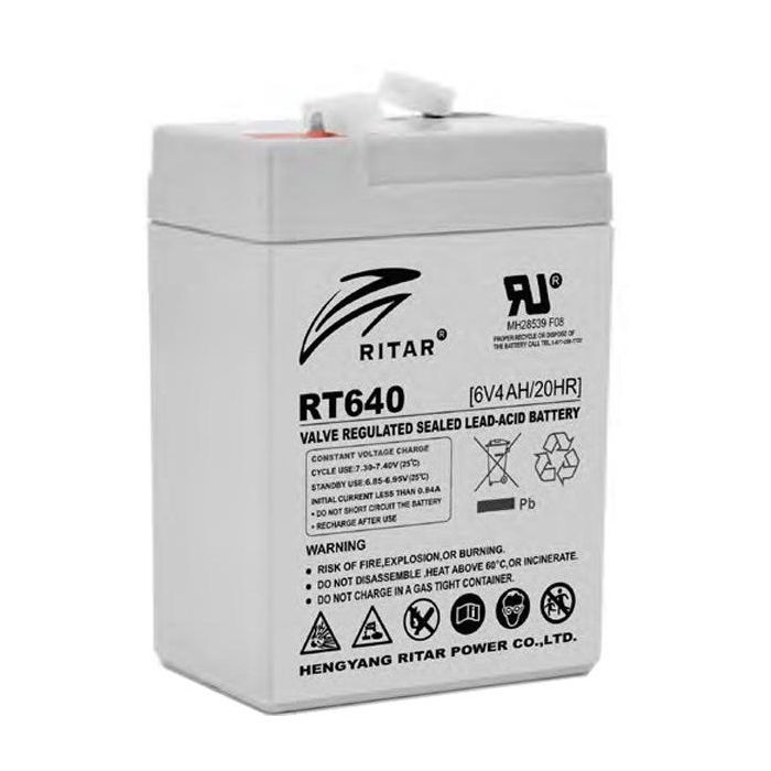 Батарея к ИБП Ritar AGM RT645, 6V-4Ah Фото