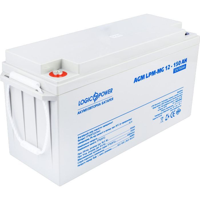Батарея к ИБП LogicPower LPM MG 12В 150 Ач Фото