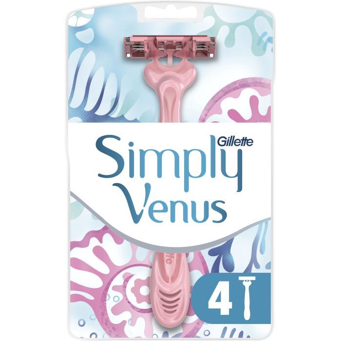 Бритва Gillette Simply Venus 3 4 шт. Фото