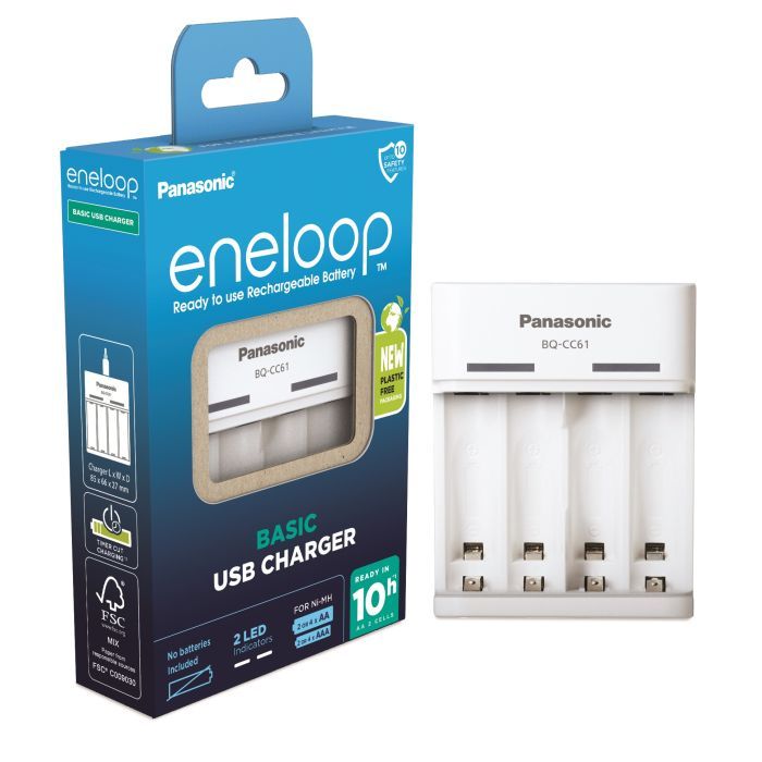Зарядное устройство для аккумуляторов Panasonic Basic USB Charger Фото