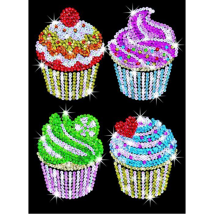 Набор для творчества Sequin Art BLUE Cupcakes Фото