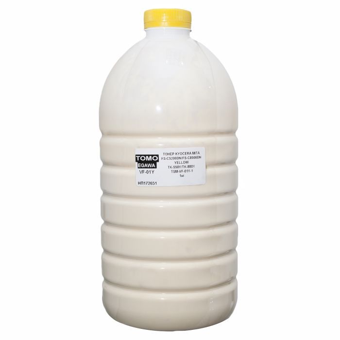 Тонер Tomoegawa KYOCERA TK-550/TK-880 1 kg YELLOW Фото