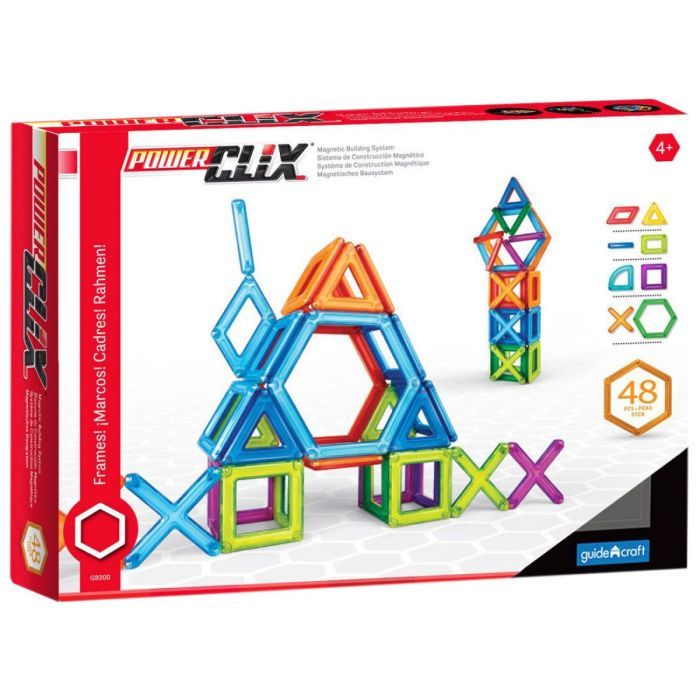 Конструктор Guidecraft PowerClix Frames, 48 деталей Фото