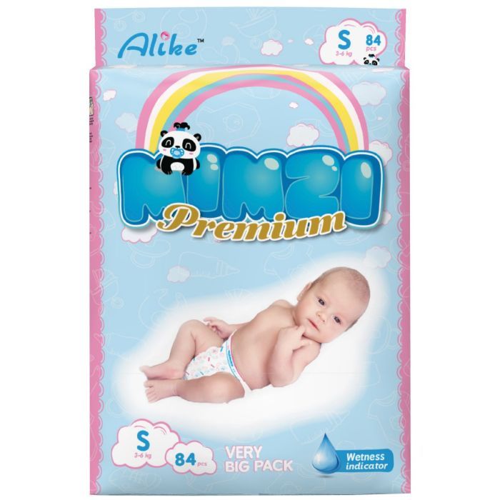 Подгузники Mimzi S 3-6 кг 84 шт Фото