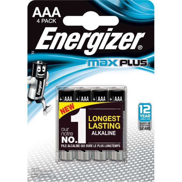 Батарейка Energizer AAA Max Plus LR03 * 4 Фото