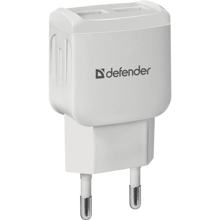 Зарядное устройство Defender UPA-22 white, 2xUSB, 2.1A Фото