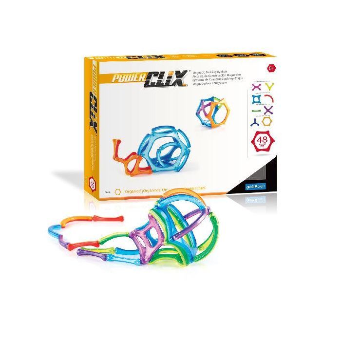 Конструктор Guidecraft PowerClix Organics 48 деталей2139 Фото