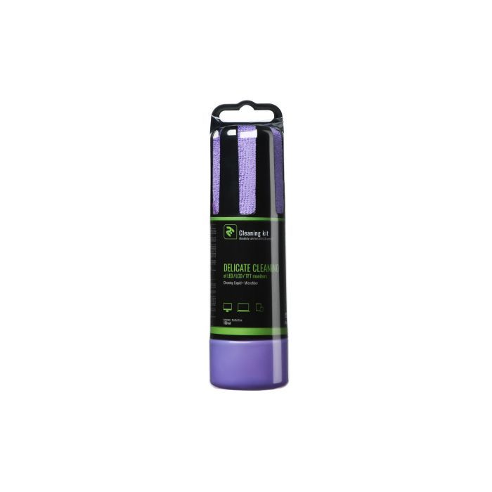 Спрей для очистки 2E 150ml Liquid для LED/LCD +Microfibre21см, Violet Фото