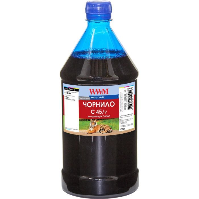 Чернила WWM Canon CLI-481PB 1000г Blue Фото