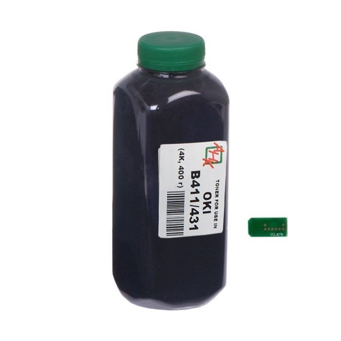 Тонер AHK OKI B431, 400г+chip Фото