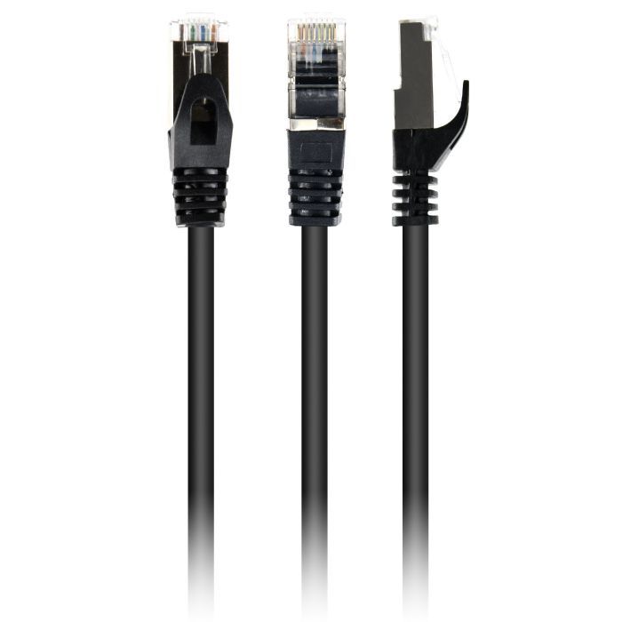 Патч-корд Cablexpert 2м S/FTP Cat 6A CU LSZH black Фото