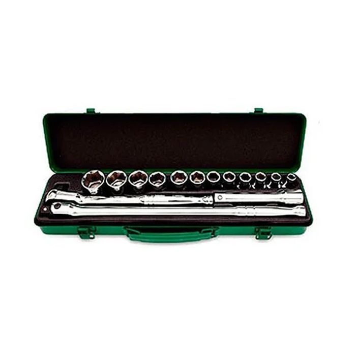 Набор инструментов Toptul дюймових 1/2" 15ед. Фото