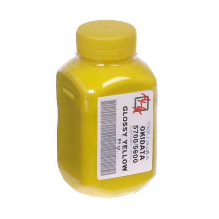 Тонер AHK OKI C5600/5700 , 85г Yellow Фото