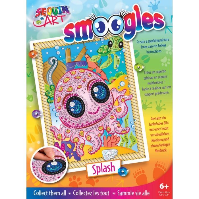 Набор для творчества Sequin Art SMOOGLES Осьминог Фото