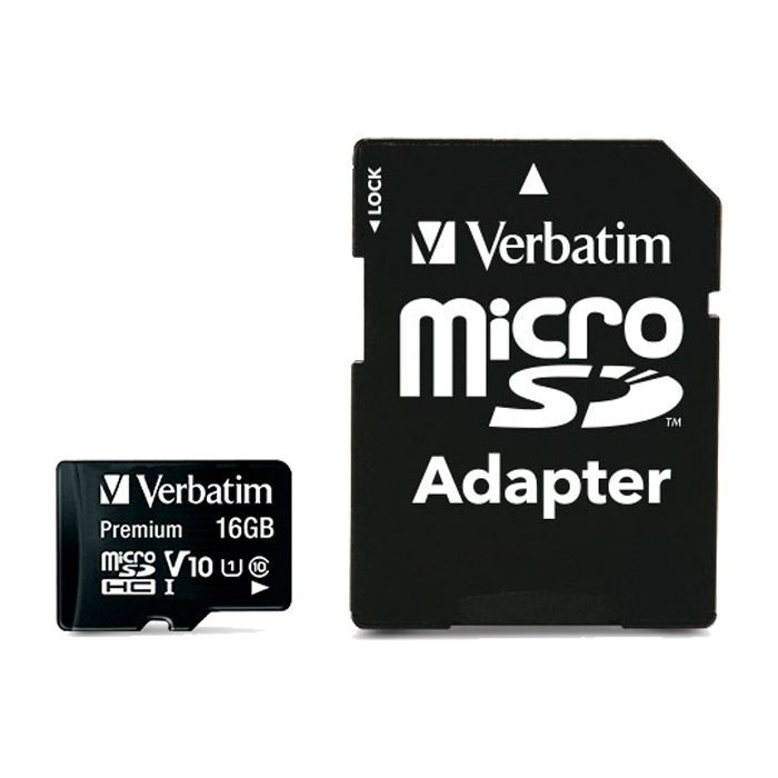Карта памяти Verbatim 16GB microSDHC class 10 Фото
